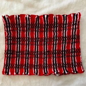 Hollister XS Tube Top Red White & Blue